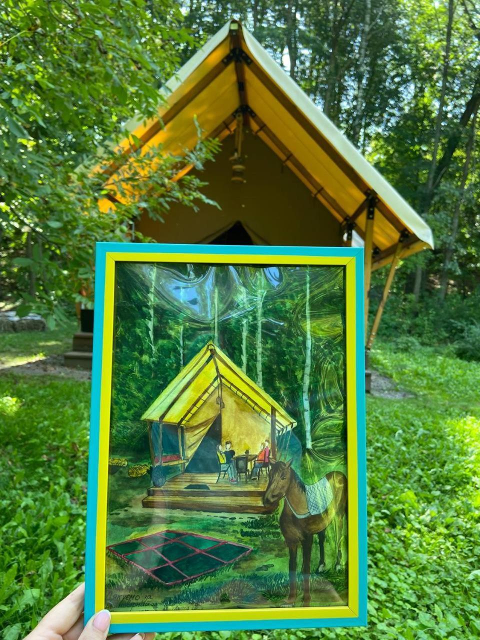 Hotel Глемпінг Шатро Ul'yaniki Esterno foto